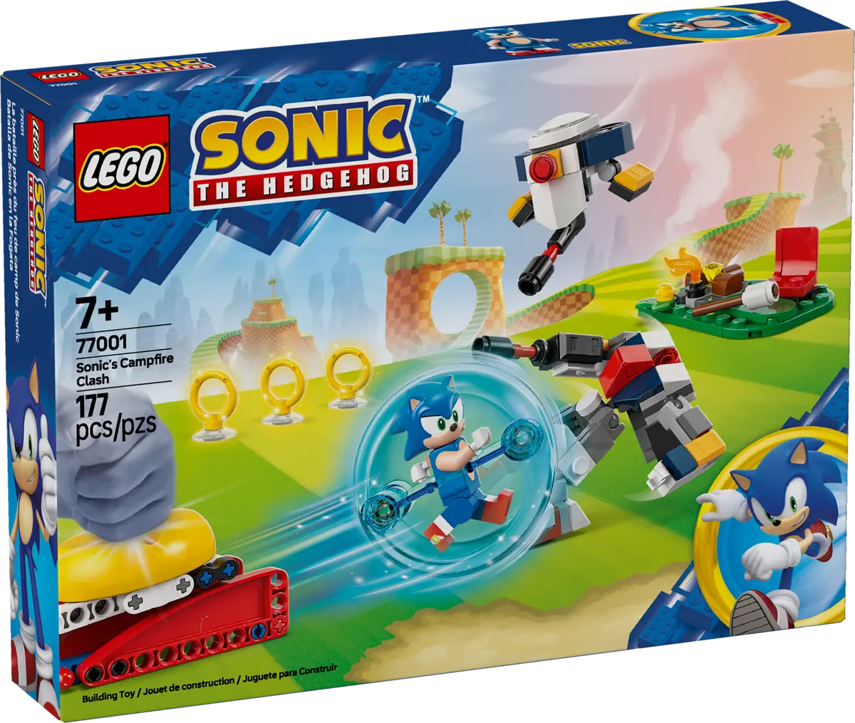 77001 LEGO Sonic the Hedgehog™ – Duello al falò di Sonic