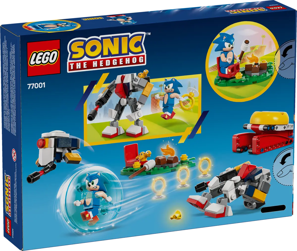 77001 LEGO Sonic the Hedgehog™ – Duello al falò di Sonic