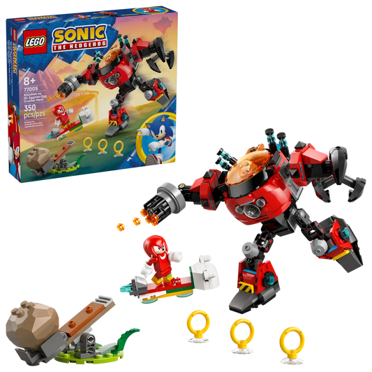 77005 LEGO Sonic the Hedgehog™ – Knuckles vs. il Mech Egg Crusher del Dr. Eggman
