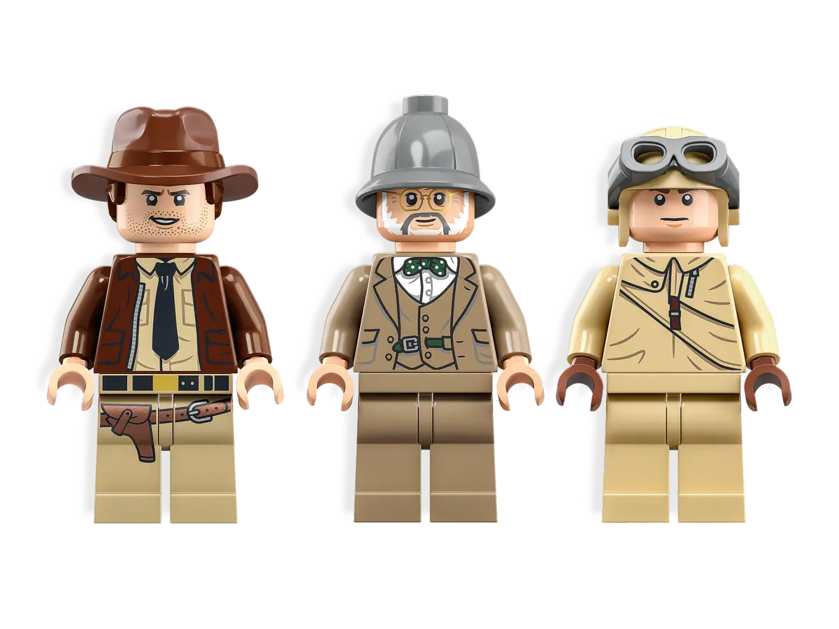 77012 LEGO Indiana Jones - L'inseguimento dell'aereo a elica