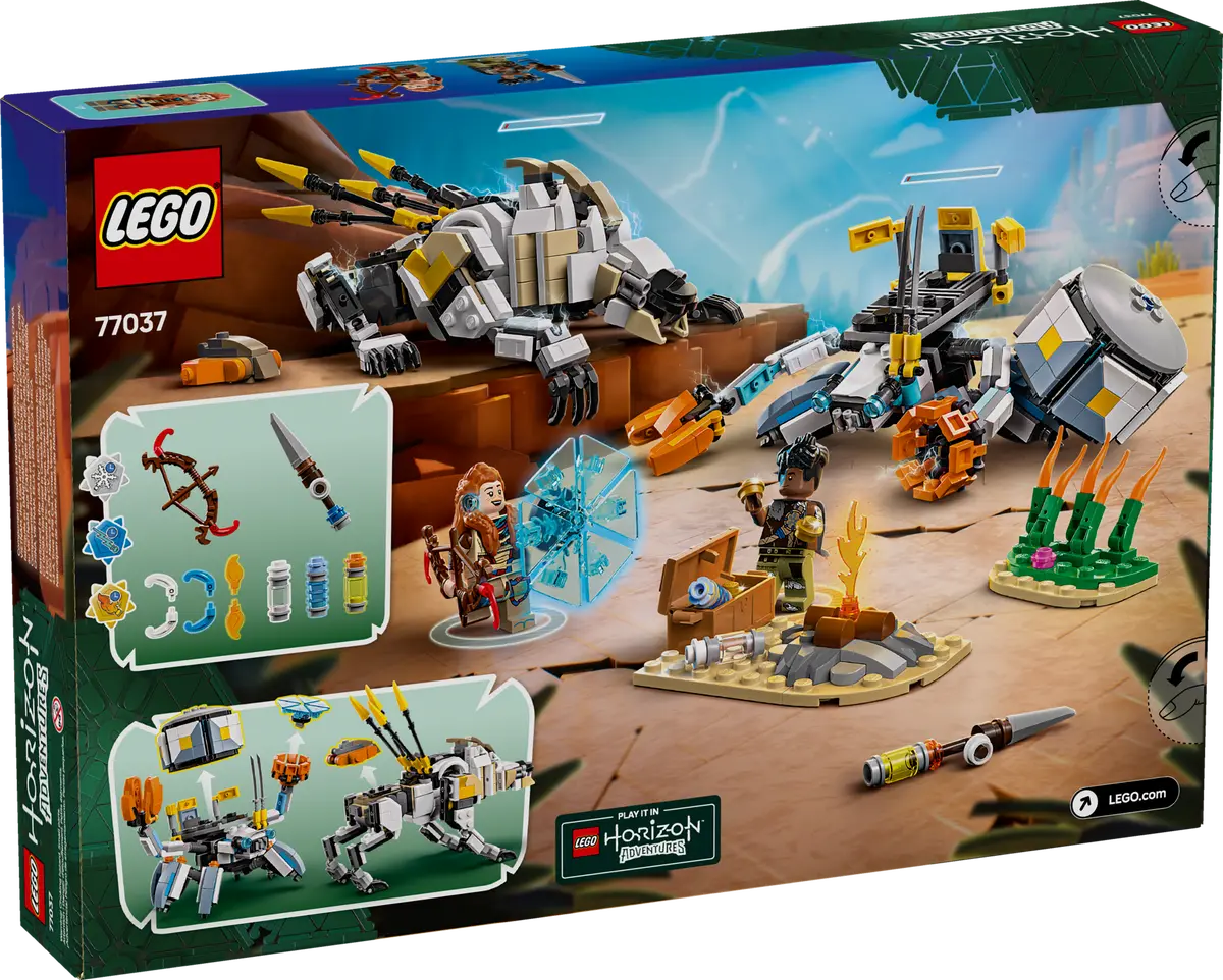 77037 LEGO HORIZON - Aloy e Varl contro Arcapode e Secodonte
