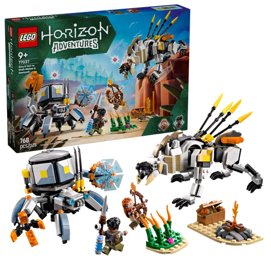 77037 LEGO HORIZON - Aloy e Varl contro Arcapode e Secodonte