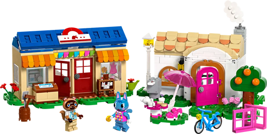 77050 LEGO® Animal Crossing™ - Bottega di Nook e casa di Grinfia