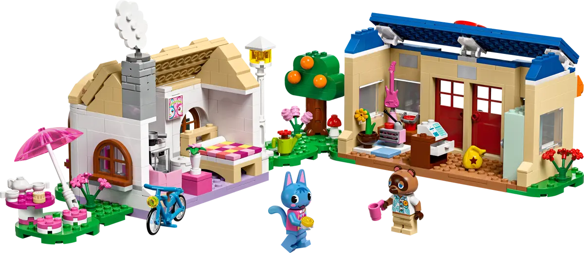 77050 LEGO® Animal Crossing™ - Bottega di Nook e casa di Grinfia