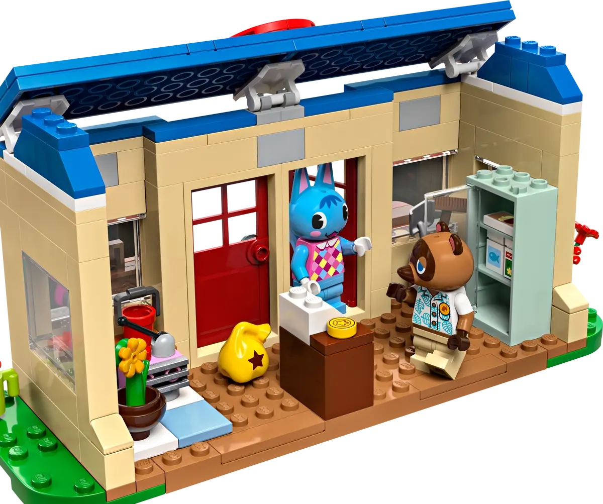 77050 LEGO® Animal Crossing™ - Bottega di Nook e casa di Grinfia