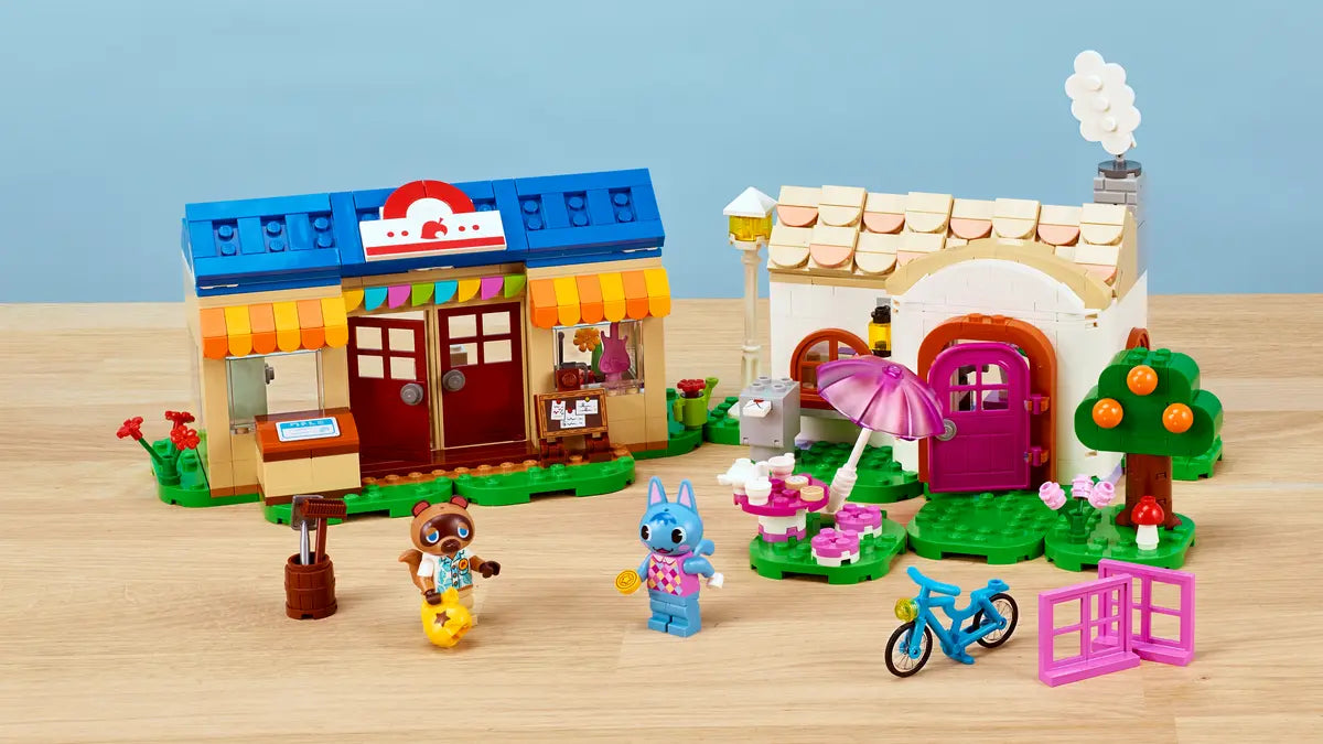 77050 LEGO® Animal Crossing™ - Bottega di Nook e casa di Grinfia