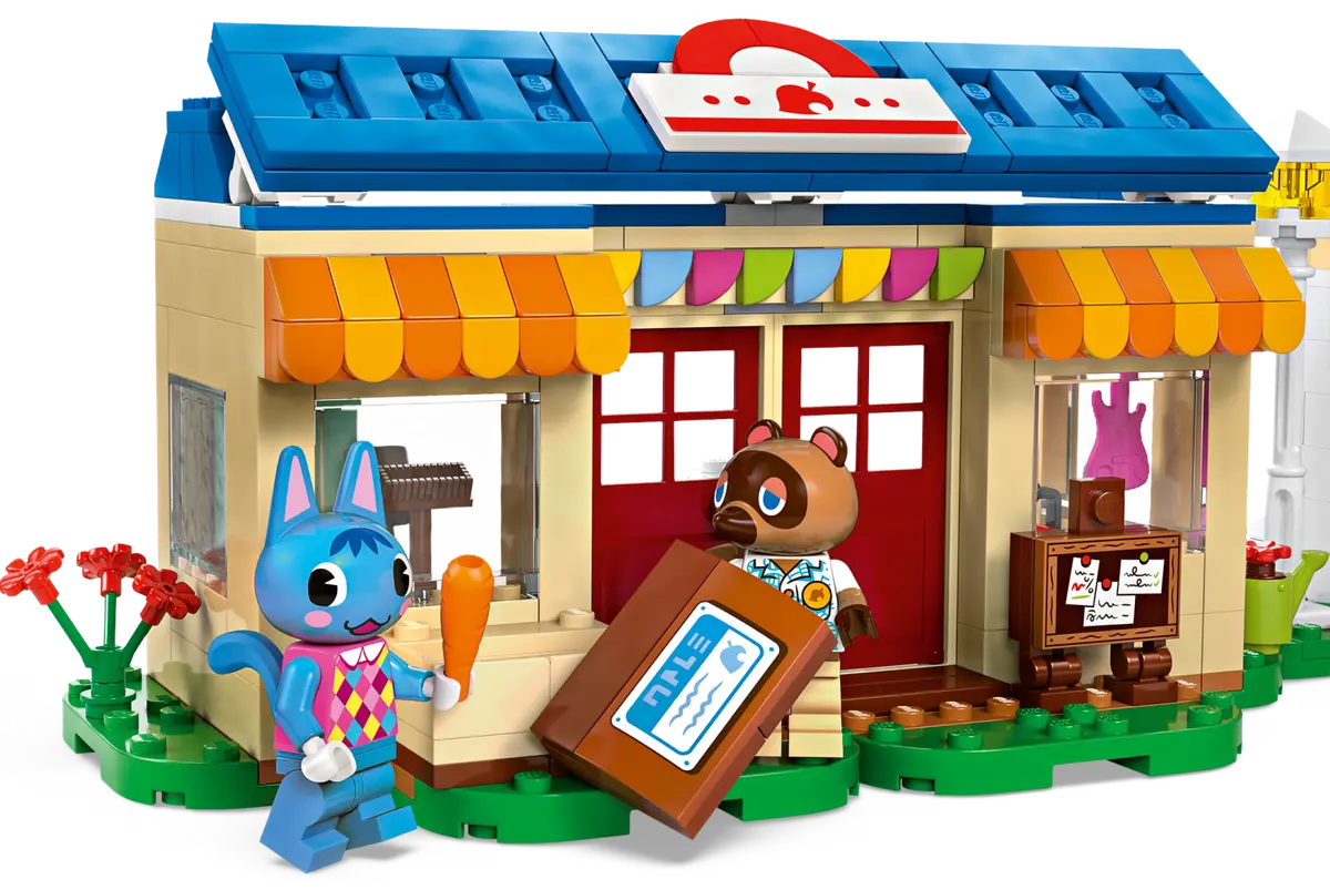 77050 LEGO® Animal Crossing™ - Bottega di Nook e casa di Grinfia
