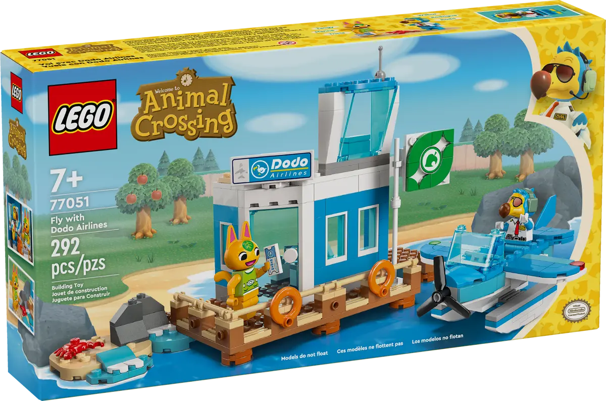 77051 LEGO® Animal Crossing™ - In volo con la Dodo Airlines