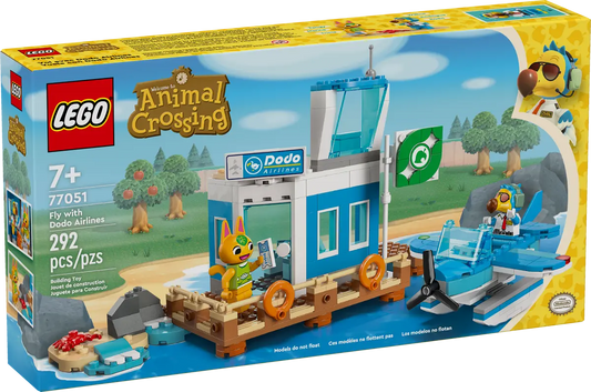 77051 LEGO® Animal Crossing™ - In volo con la Dodo Airlines