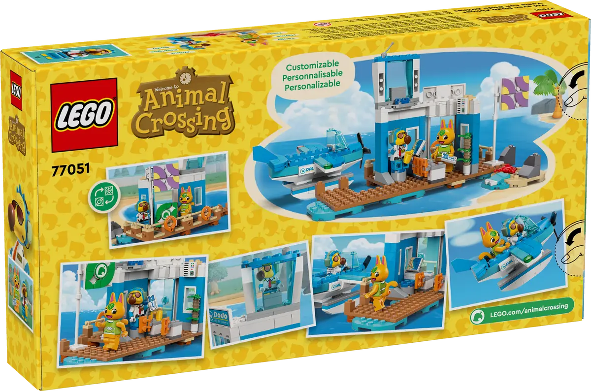 77051 LEGO® Animal Crossing™ - In volo con la Dodo Airlines