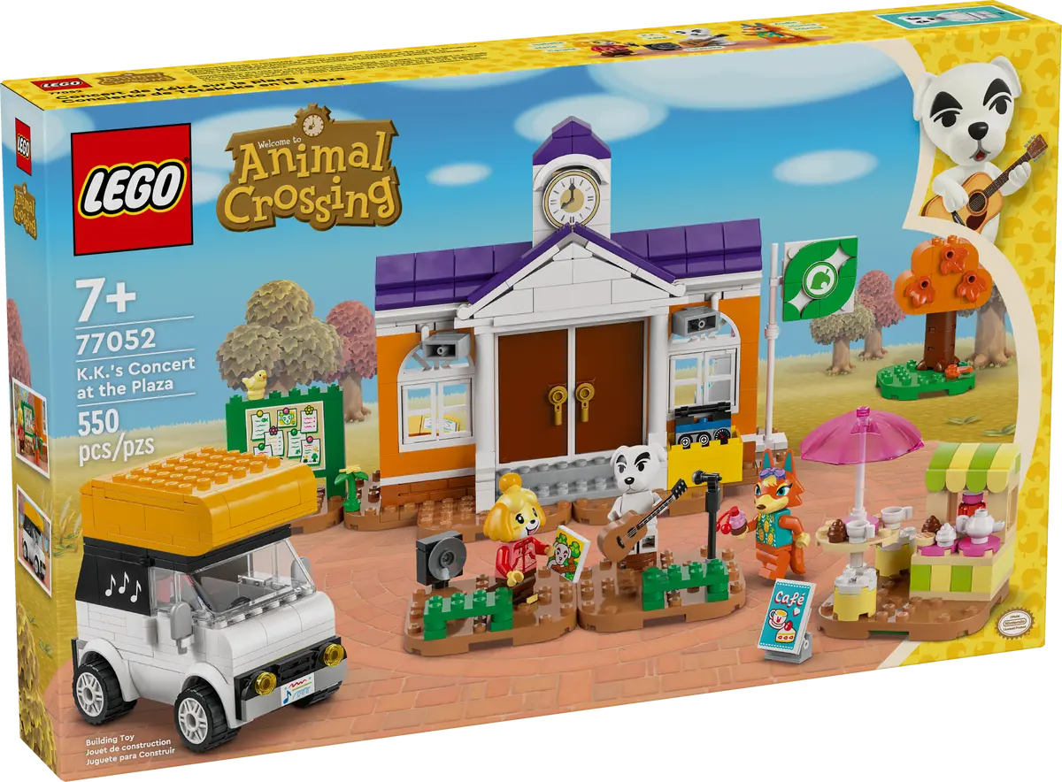 77052 LEGO® Animal Crossing™ - Concerto in piazza con K.K.