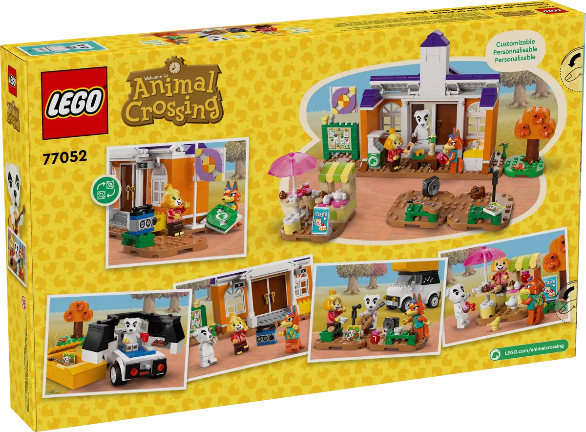 77052 LEGO® Animal Crossing™ - Concerto in piazza con K.K.