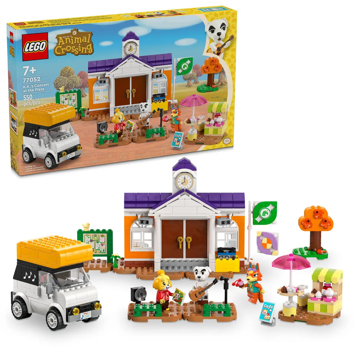 77052 LEGO® Animal Crossing™ - Concerto in piazza con K.K.