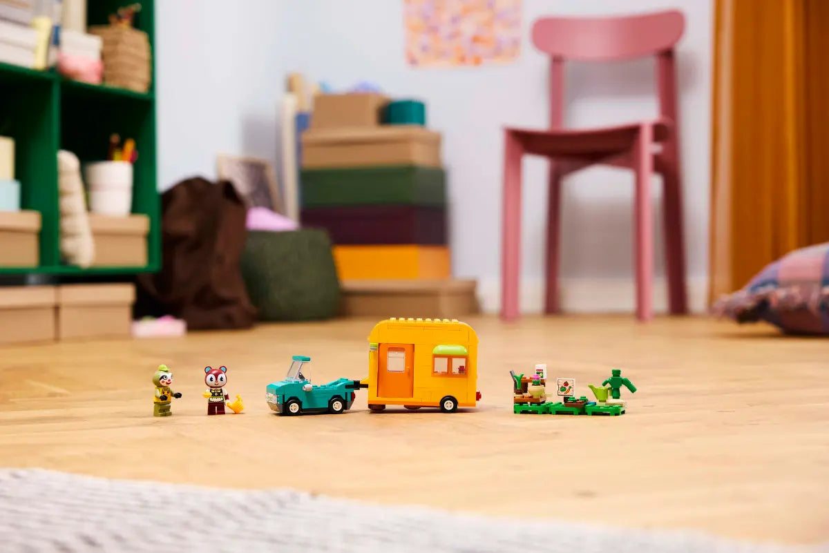 77054 LEGO® Animal Crossing™ - La roulotte e il negozio di giardinaggio di Florindo