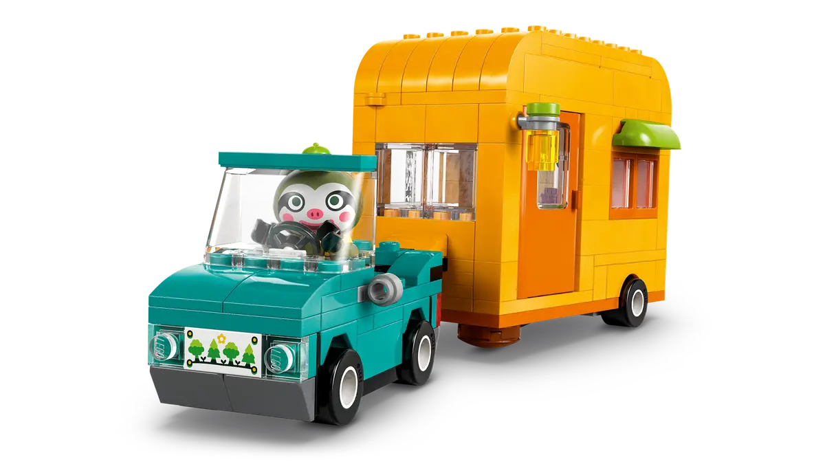 77054 LEGO® Animal Crossing™ - La roulotte e il negozio di giardinaggio di Florindo