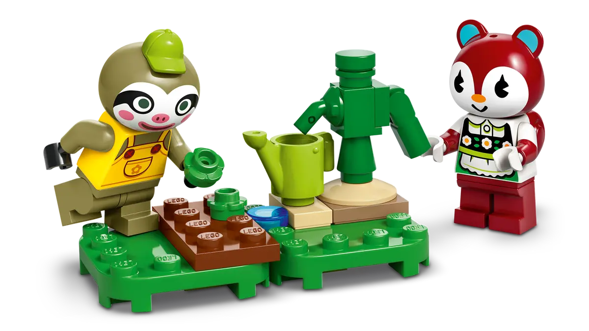 77054 LEGO® Animal Crossing™ - La roulotte e il negozio di giardinaggio di Florindo