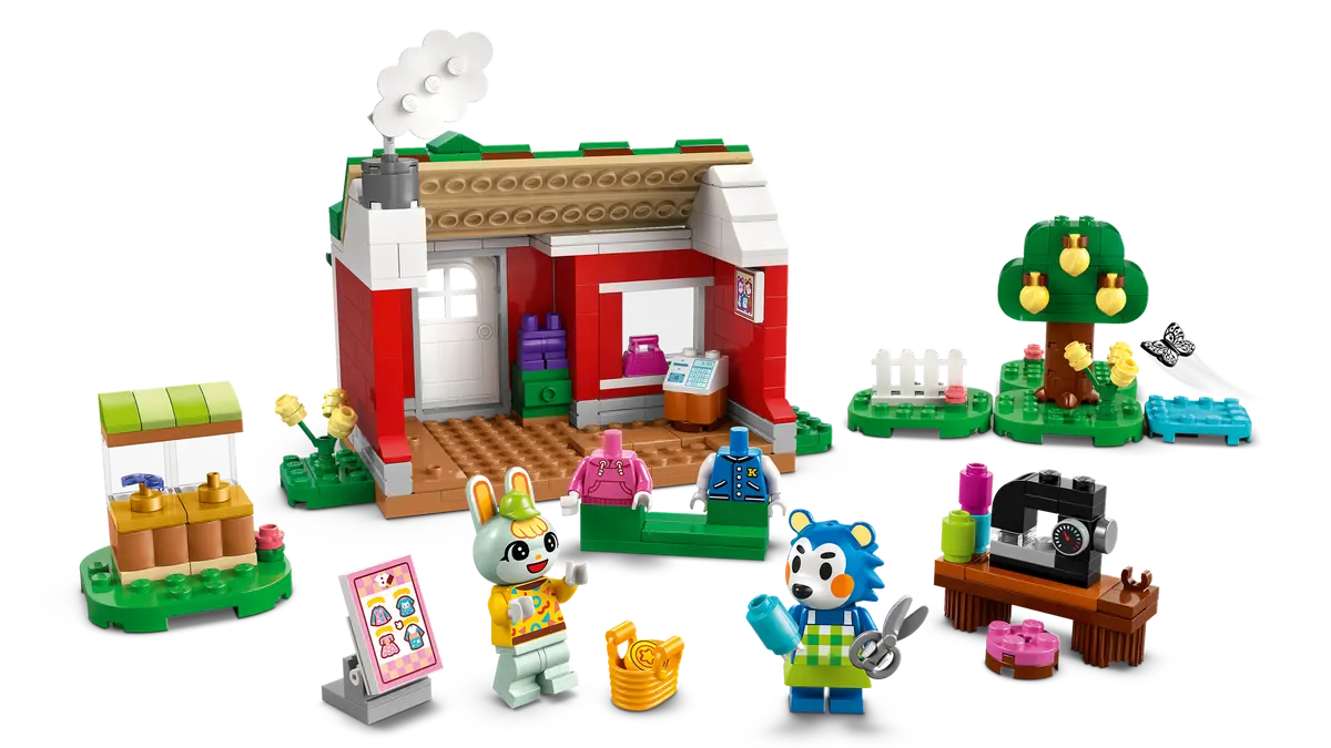 77055 LEGO® Animal Crossing™ - La sartoria delle Sorelle Ago e Filo