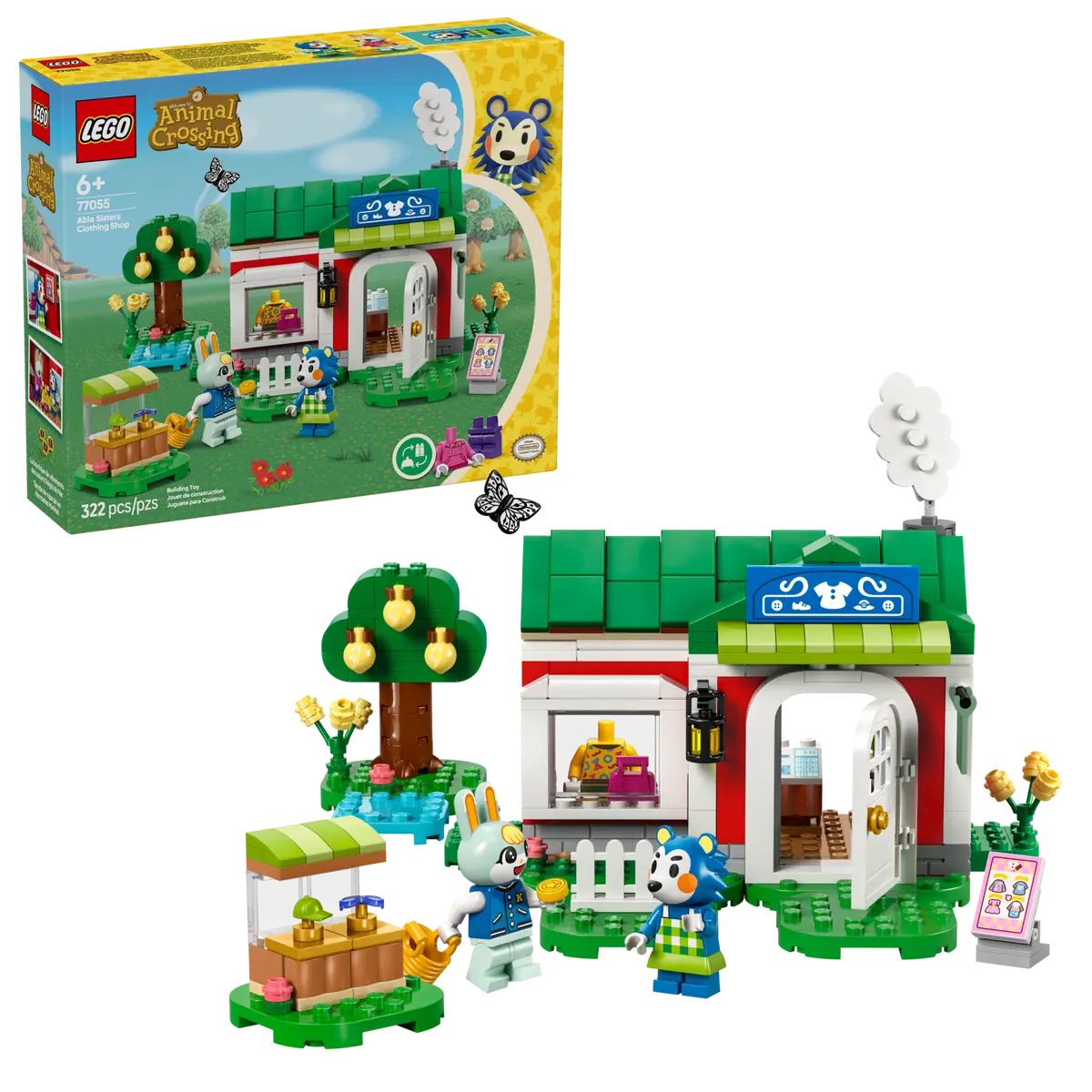 77055 LEGO® Animal Crossing™ - La sartoria delle Sorelle Ago e Filo