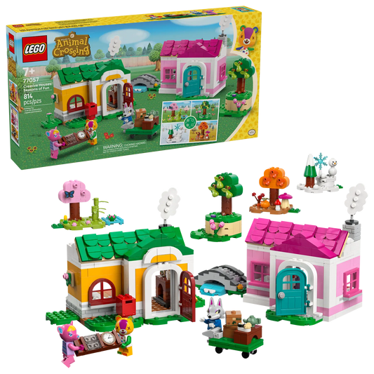 77057 LEGO® Animal Crossing™ - Case creative: le quattro stagioni