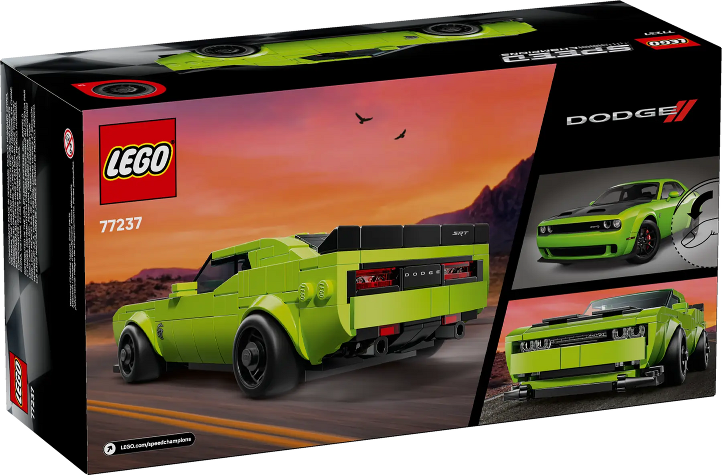 77237 LEGO Speed Champions - Sports Car Dodge Challenger SRT Hellcat
