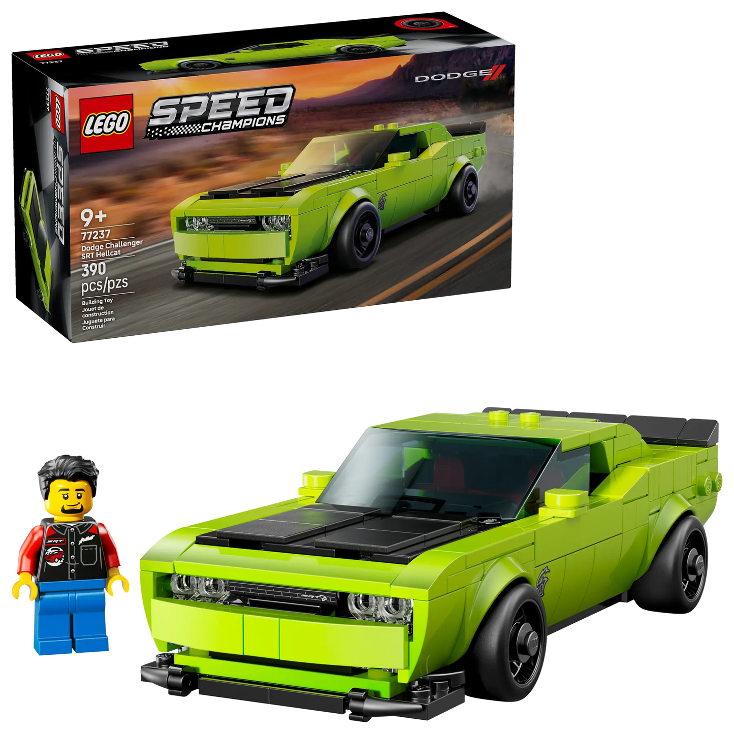 77237 LEGO Speed Champions - Sports Car Dodge Challenger SRT Hellcat