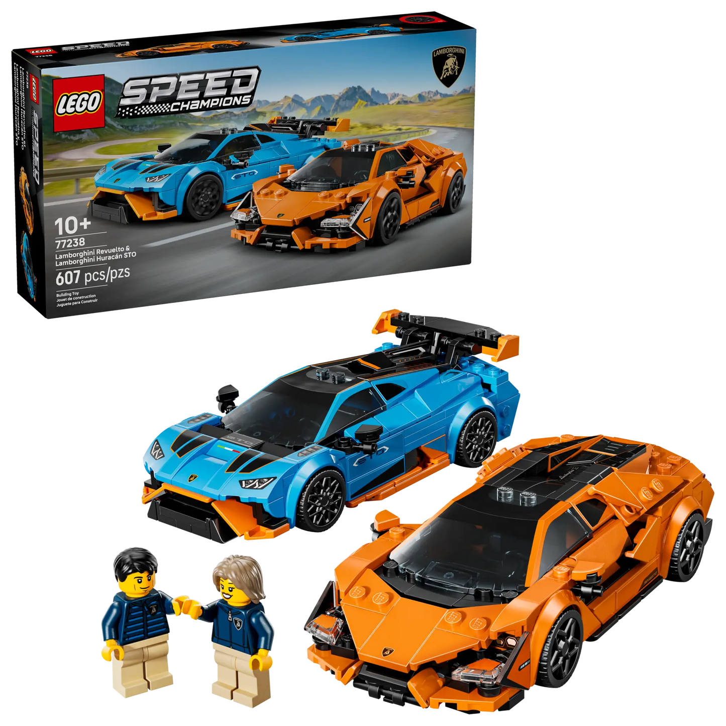 77238 LEGO Speed Champions - Lamborghini Revuelto e Huracán STO