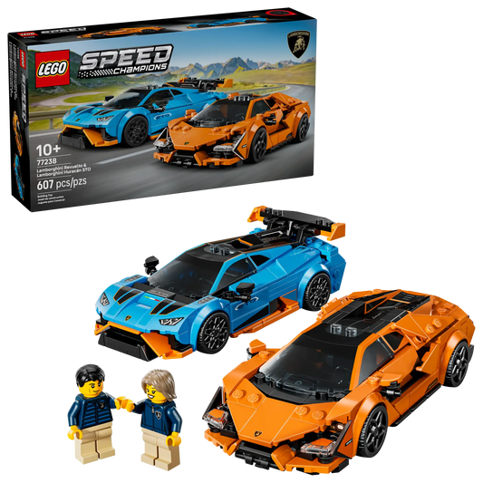 77238 LEGO Speed Champions - Lamborghini Revuelto e Huracán STO