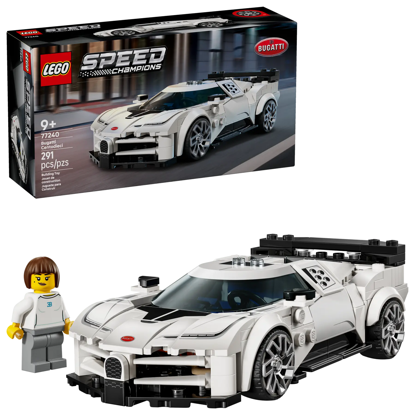 77240 LEGO Speed Champions - Hyper Sports Car Bugatti Centodieci