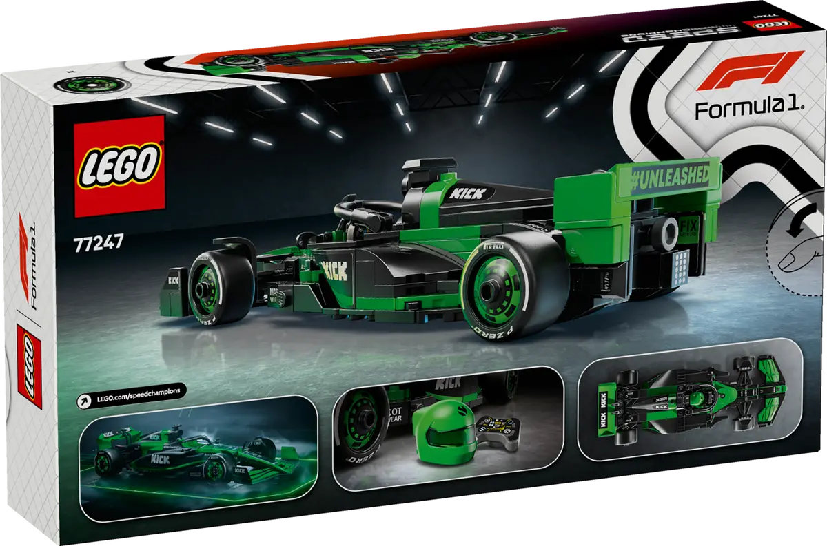 77247 LEGO Speed Champions - Auto da corsa KICK Sauber F1® Team C44
