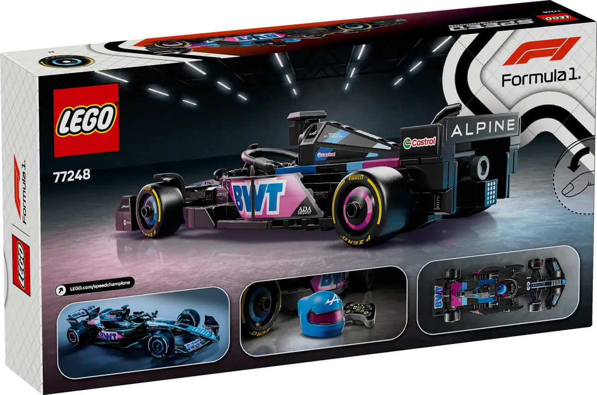 77248 LEGO Speed Champions - Auto da corsa BWT Alpine F1® Team A524