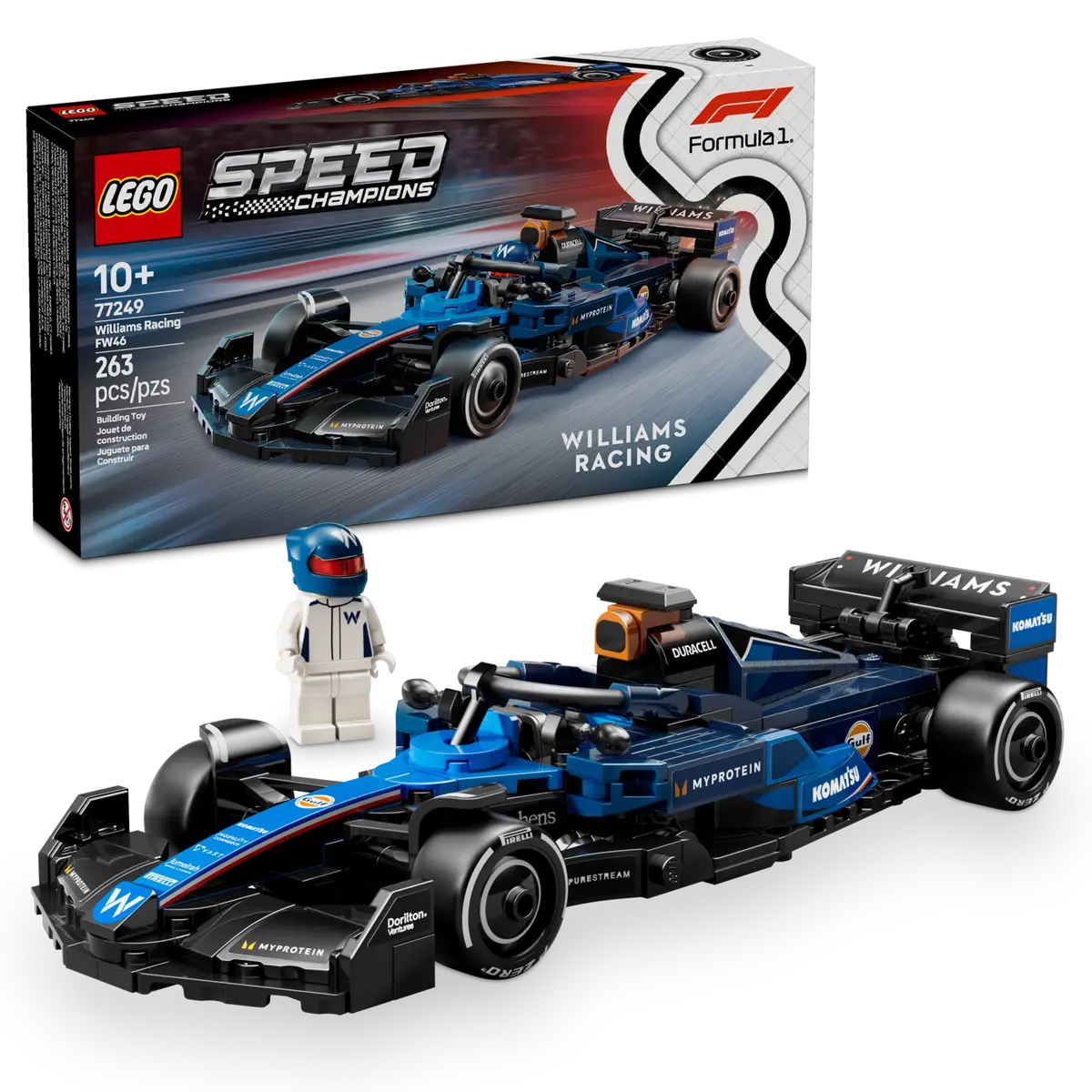 77249 LEGO Speed Champions - Auto da corsa F1® Williams Racing FW46