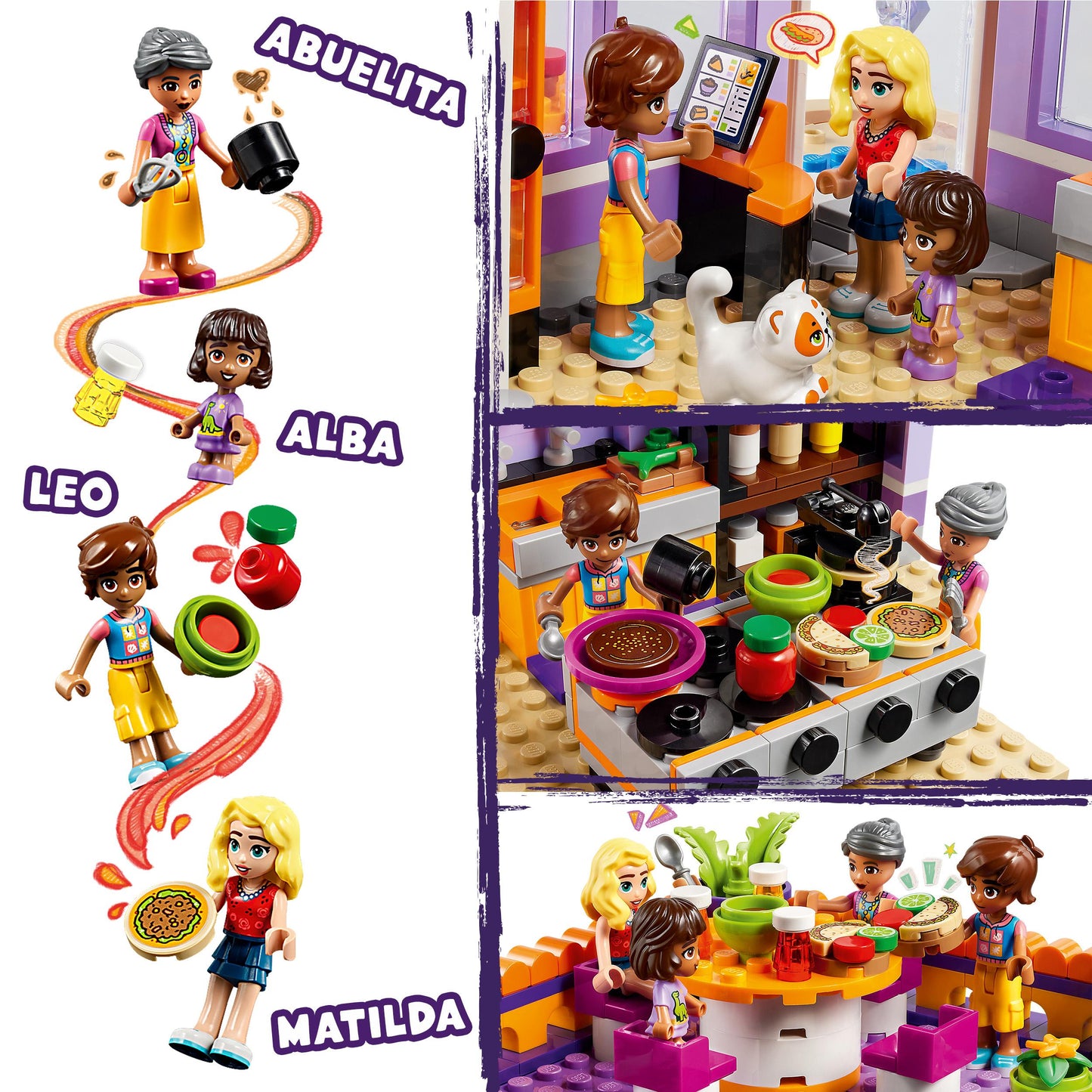 41747 LEGO Friends - Cucina comunitaria di Heartlake City