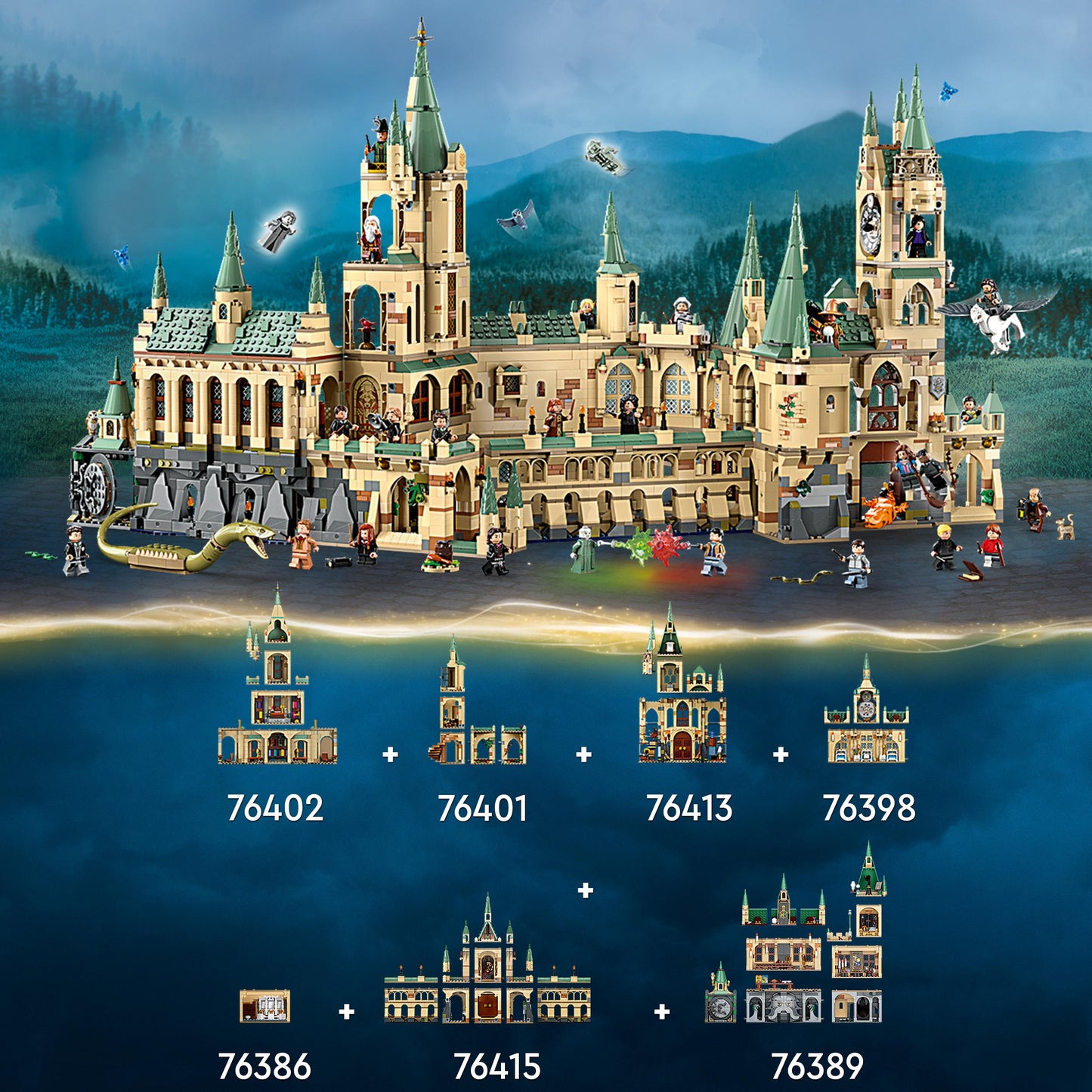 76415 LEGO Harry Potter - La battaglia di Hogwarts™