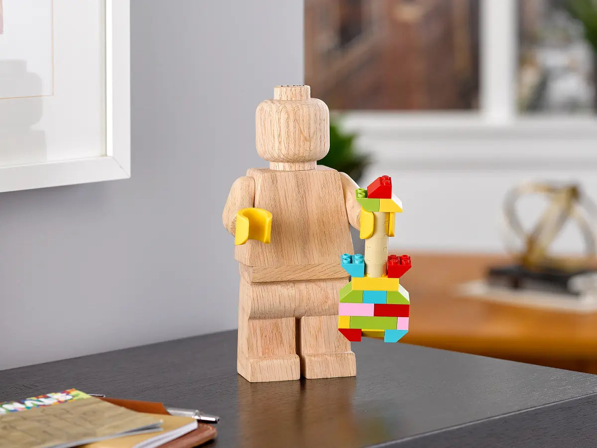 5007523 ESCLUSIVA LEGO Originals Minifigure di legno