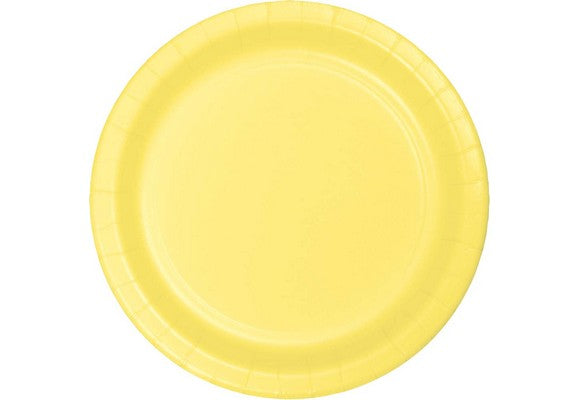 Piatti GIALLO MIMOSA cm. 22 - conf. 24 pz - cod. 8C47102B