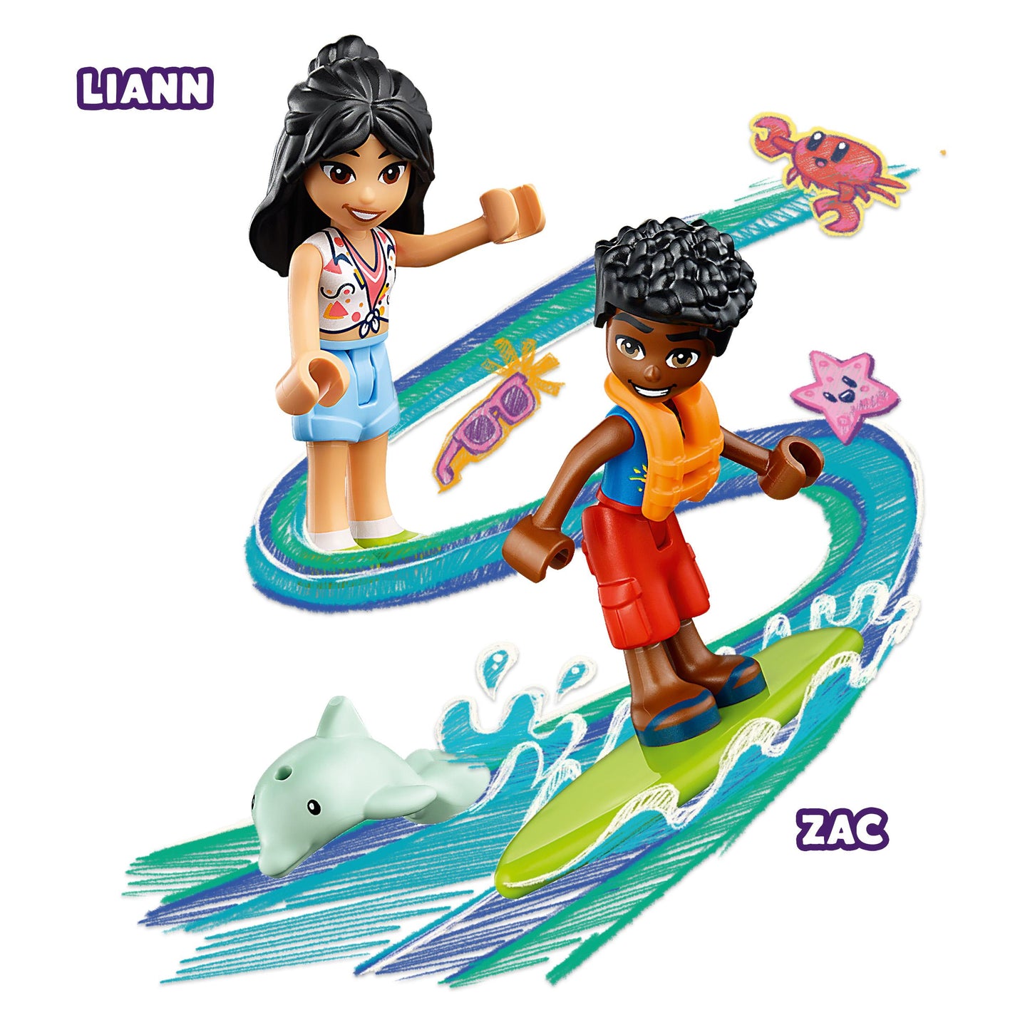 41725 LEGO Friends - Divertimento sul beach buggy