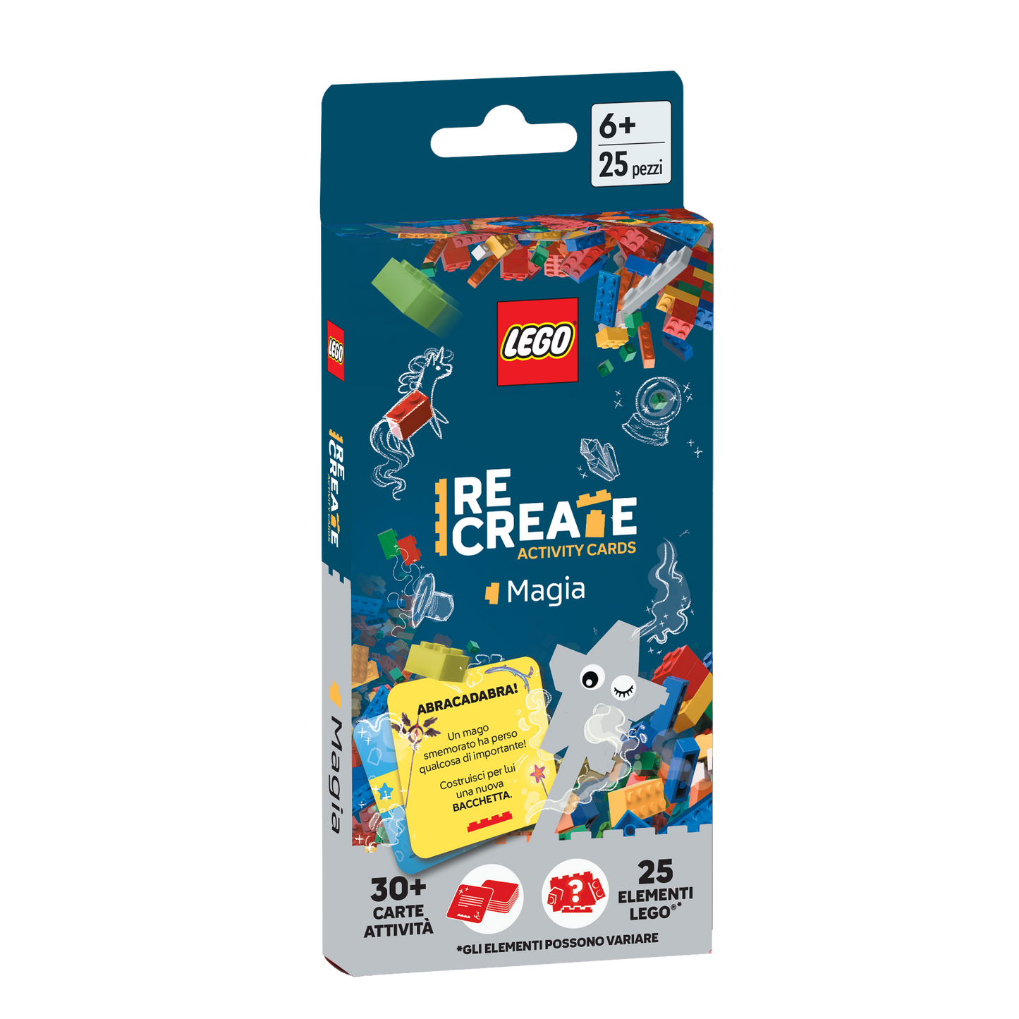 LEGO ReCreate Activity Cards - PARTY -Italiano