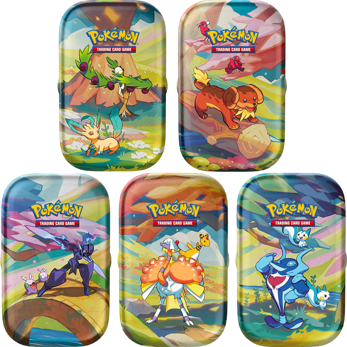 Tin Mini Pokemon - Paldea Sfavillante - Italiano