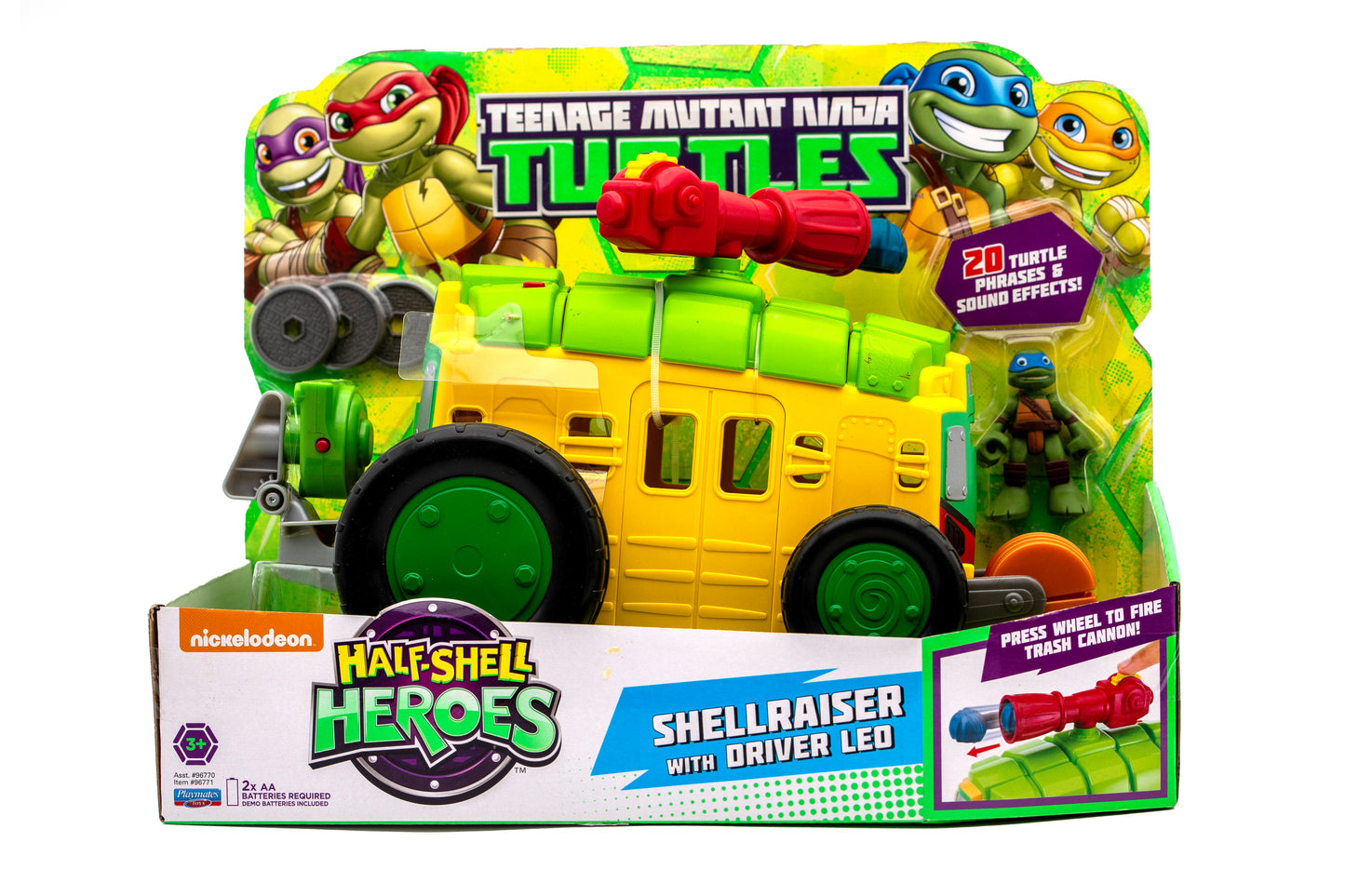 TMNT Tartarughe Ninja HALF SHELL