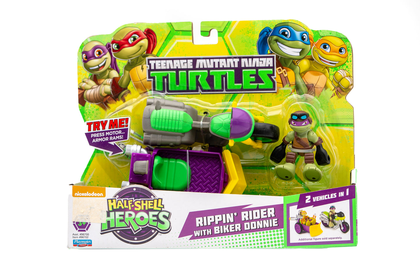 TMNT Tartarughe Ninja HALF SHELL