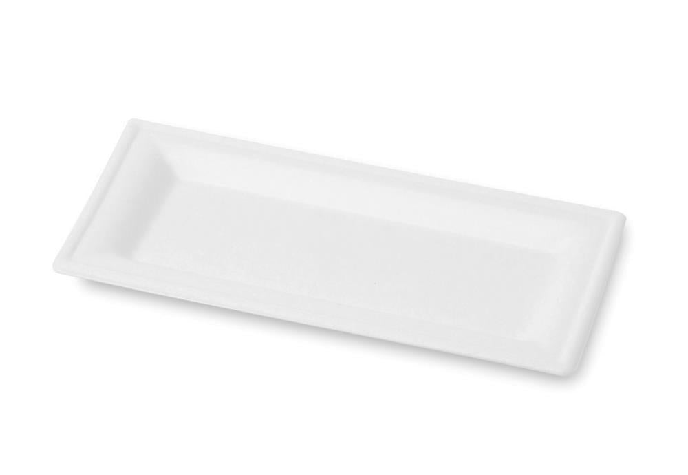 Piatti POLPA Classic RETTANGOLARE cm. 26x13 - conf. 50 pz - gr. 14 - cod. 510011