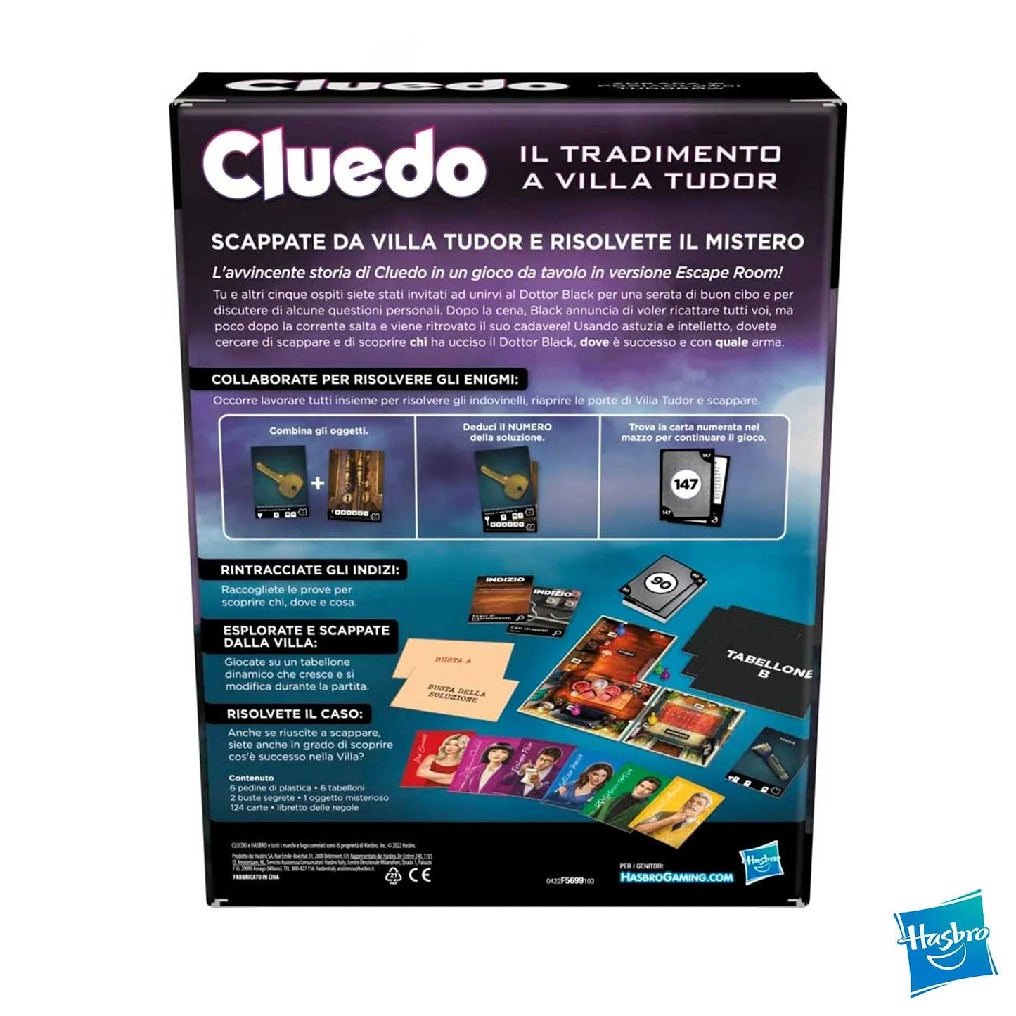 Cluedo Escape - Il Tradimento a villa Tudor - F5699
