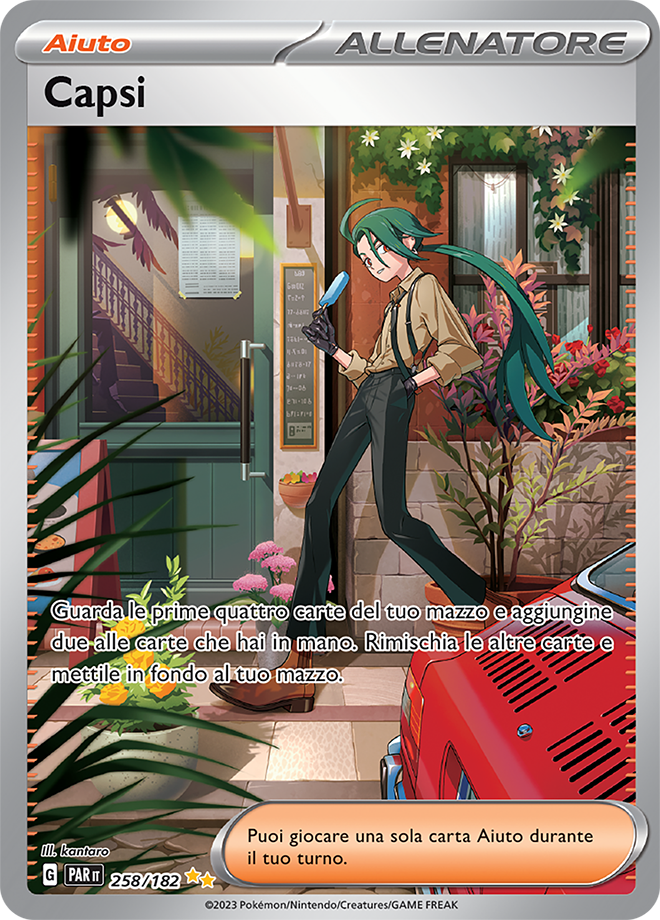 Carta Pokemon - Paradosso Temporale - 258/182 - CAPSI - Italiano