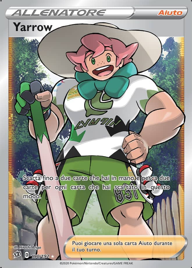 Carta Pokemon - Fragore Ribelle - 190/192 - YARROW - Italiano