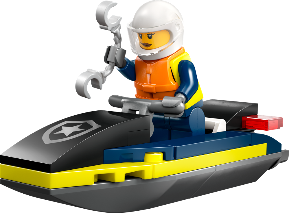 30693 LEGO Polybag City - Jet ski della polizia