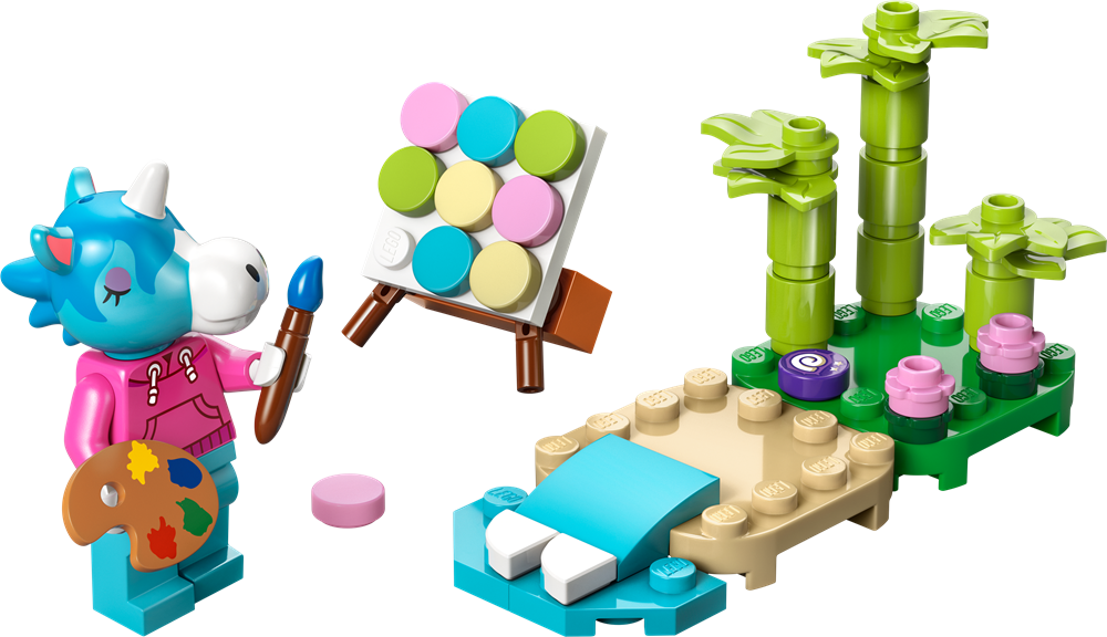 30703 LEGO Polybag Animal Crossing - Giuliano dipinge sulla spiaggia