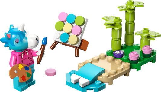 30703 LEGO Polybag Animal Crossing - Giuliano dipinge sulla spiaggia