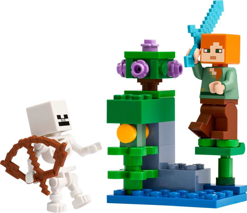 30705 LEGO Polybag Minecraft - Duello nella grotta lussureggiante