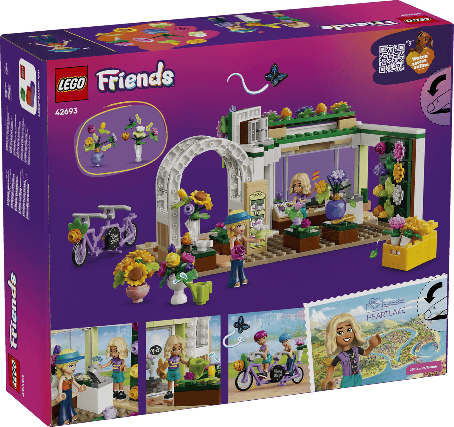 DISPONIBILE DA GIUGNO 2026 - 42693 LEGO - Friends - Negozio di fiori creativo