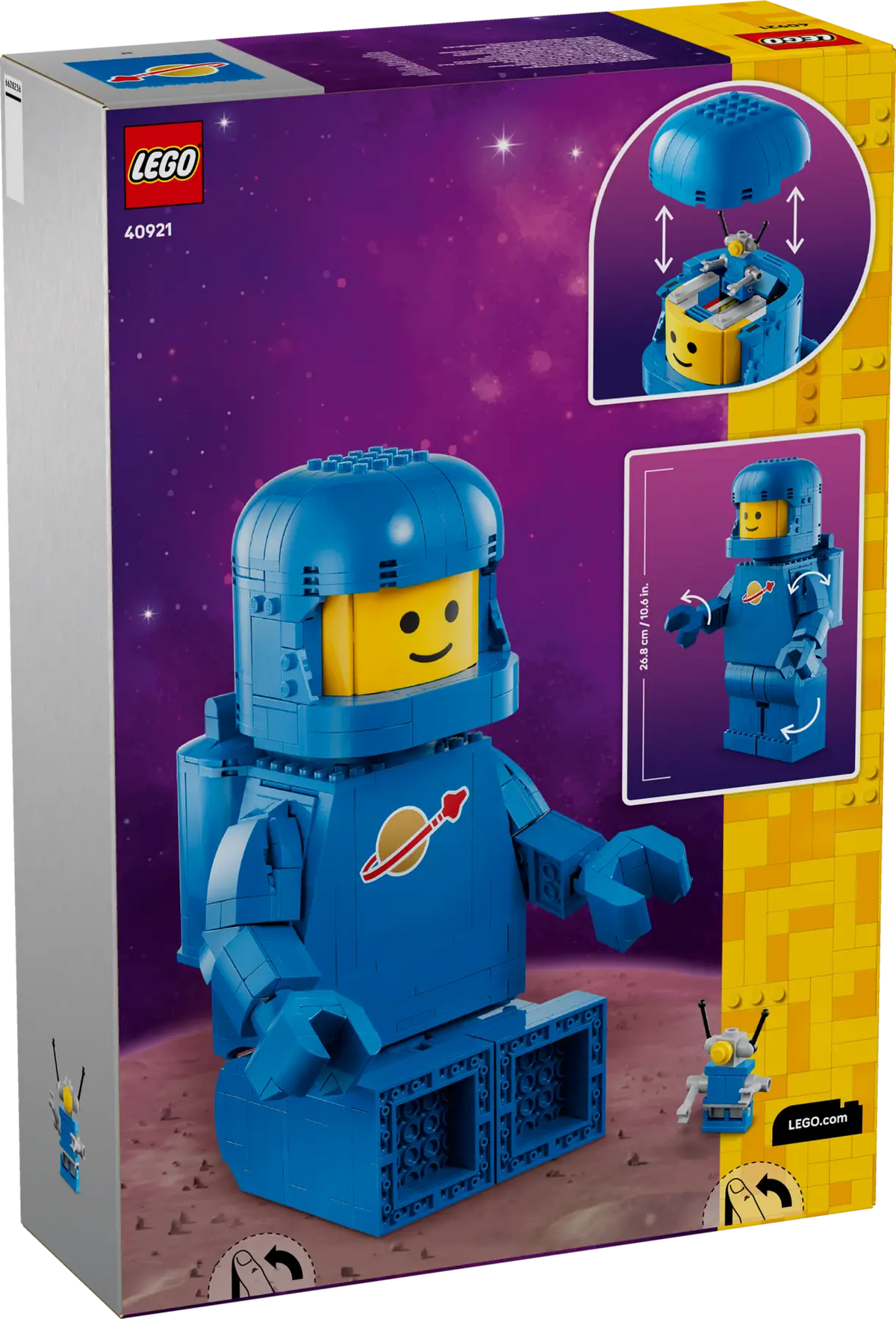 40921 ESCLUSIVA LEGO Minifigures - Grande minifigure di astronauta blu